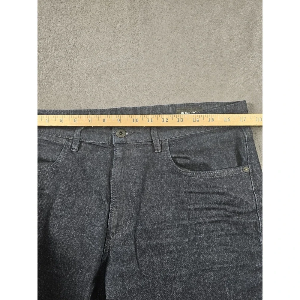 Bonobos Premium Stretch Slim Fit Jeans‎ Dark Blue Denim Mens 34x30 9307745
